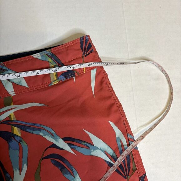 BILLABONG Men’s Red Bamboo Sundays Pro Recycler‎ Boardshort Shorts Trunks Sz 33 - Picture 8 of 10